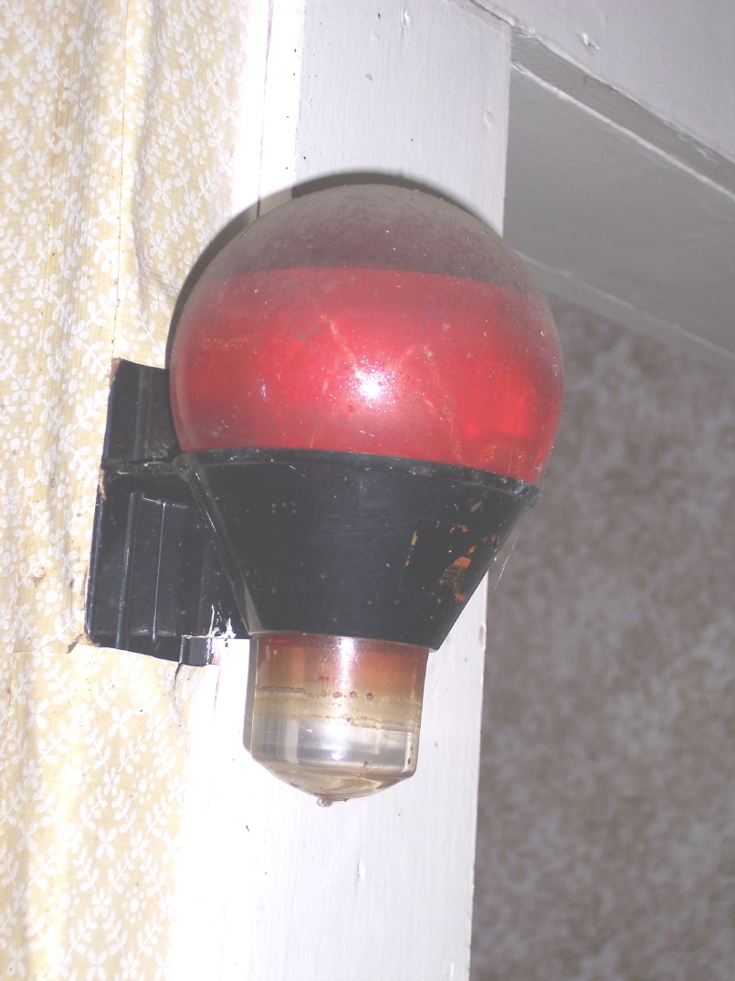 Glass fire extinguisher, Korns farmhouse, Southampton Township, Somerset County.