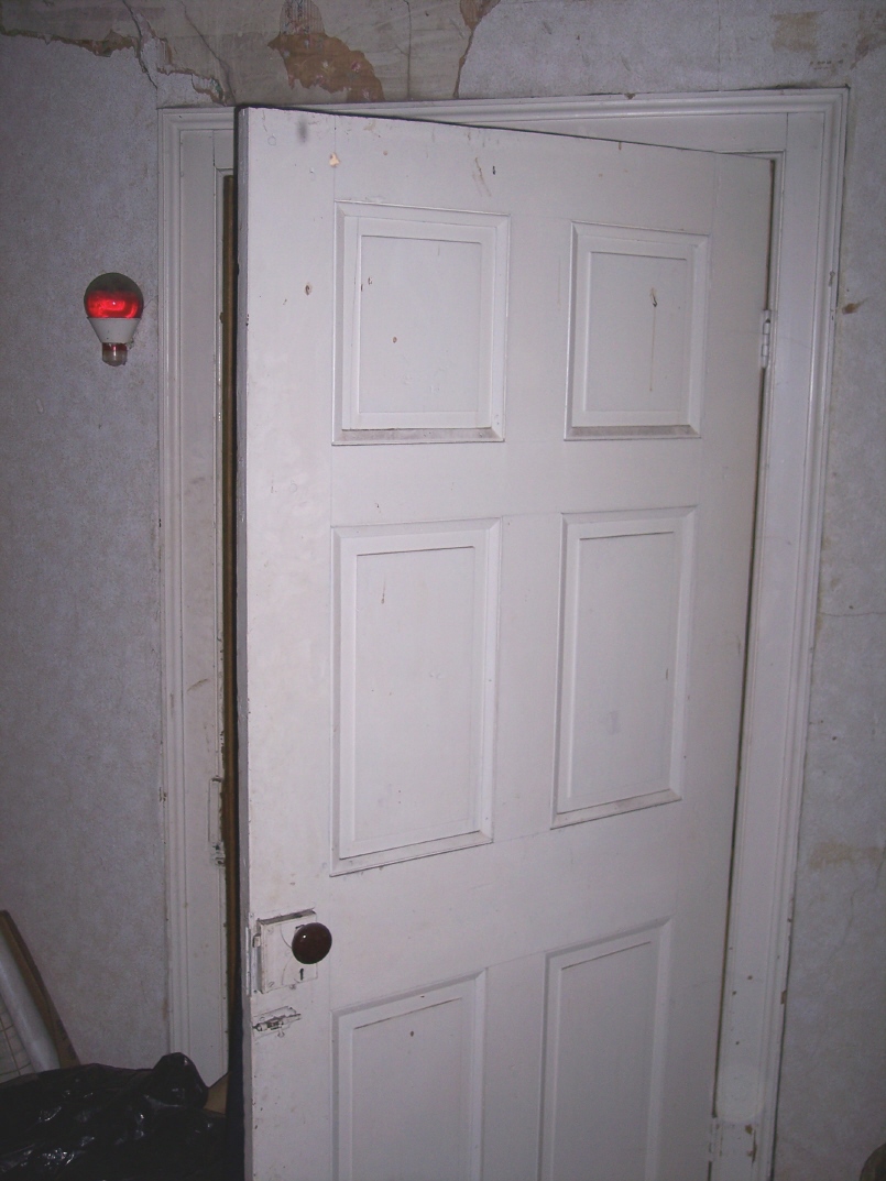 Door, Korns farmhouse, Southampton Township, Somerset County.