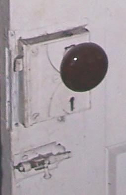 Door, Korns farmhouse, Southampton Township, Somerset County.