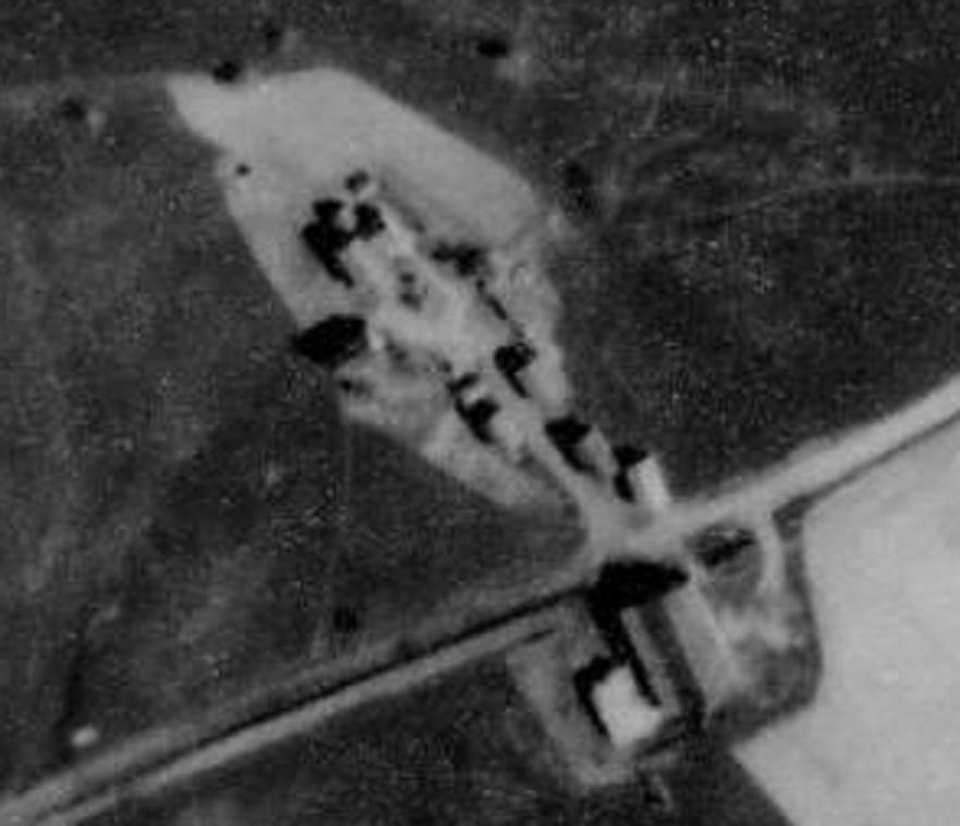 In 1939, this farmstead was on the tract that was marked Henry Hoyman on the 1829 estate map.