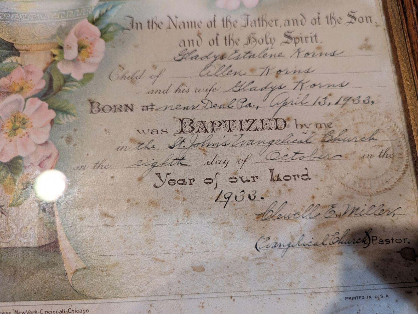 Certificate image 1