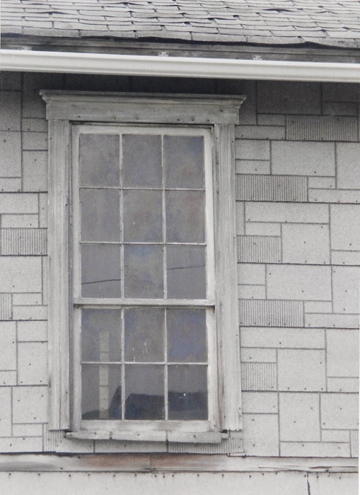 Window on the Korns Somerset County farmhouse.