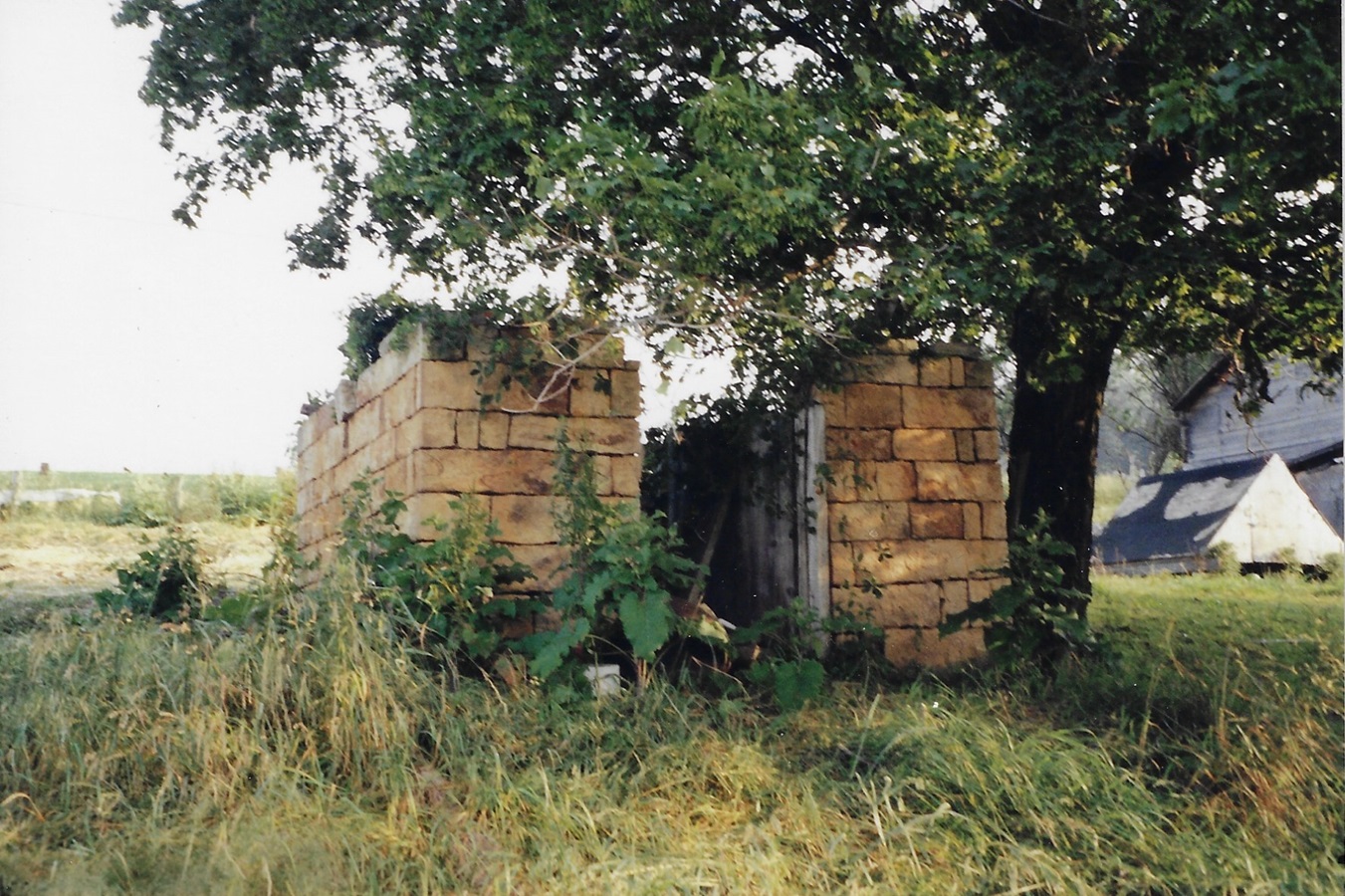 smokehouse entrance