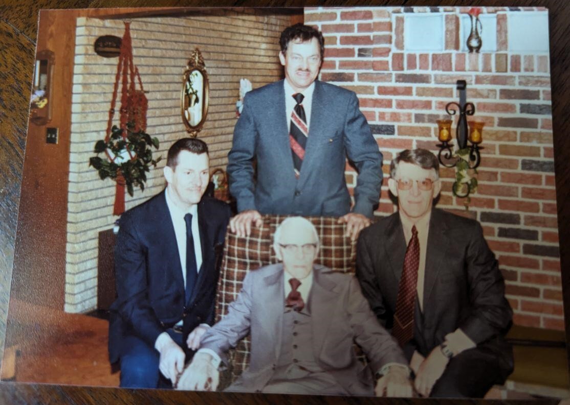 Picture with Irvin Henry Dietle