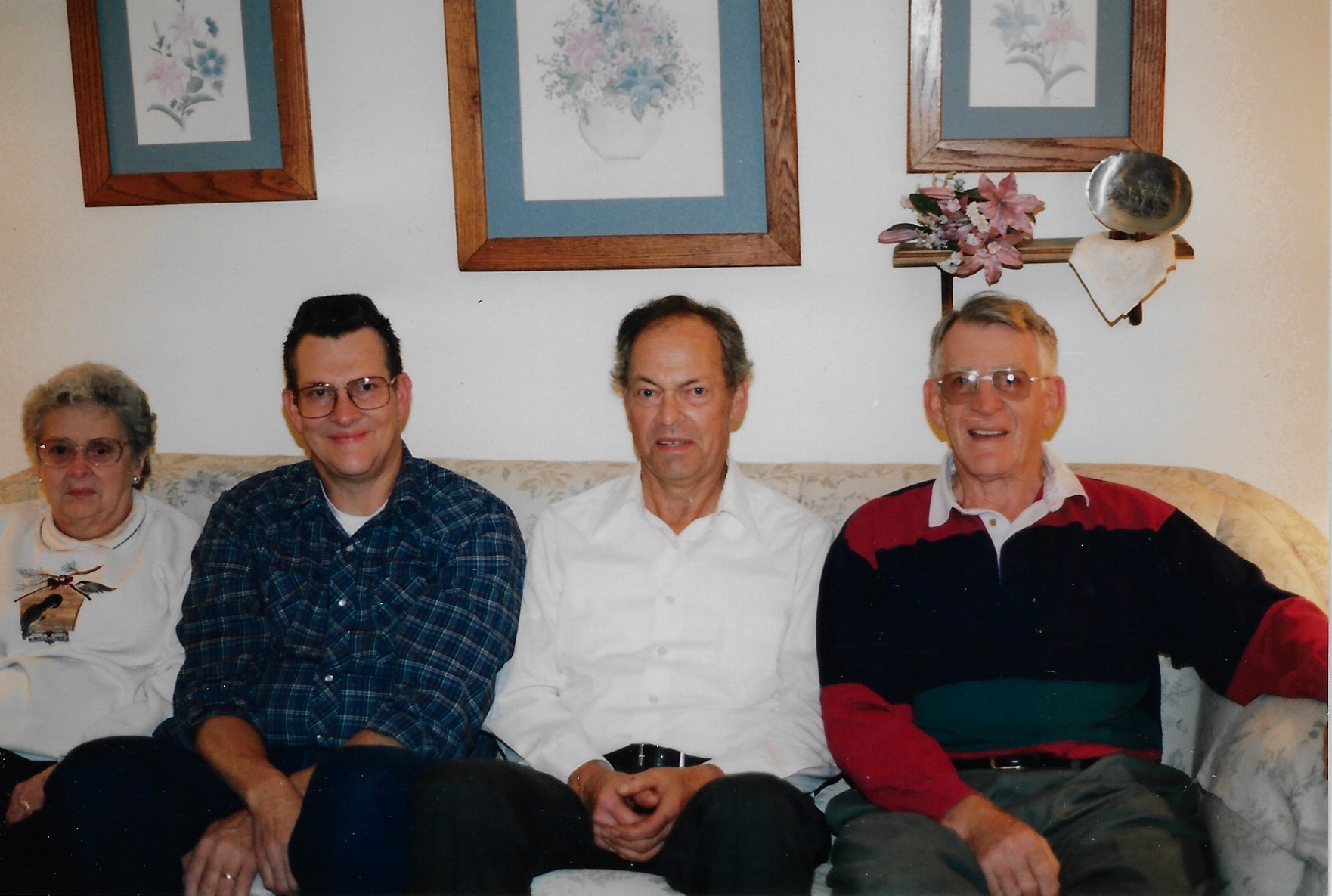Irvin's children at Roy Dietle's place.