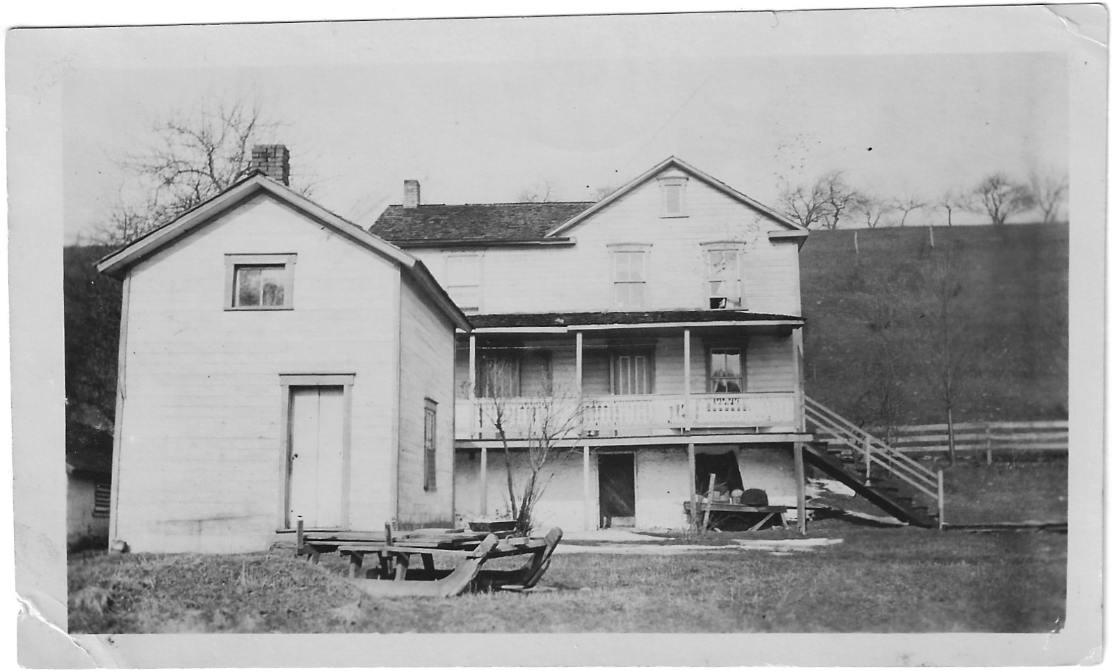 Irvin Henry Dietle house and summer kitchen, Larimer Twp., Somerset Co., PA