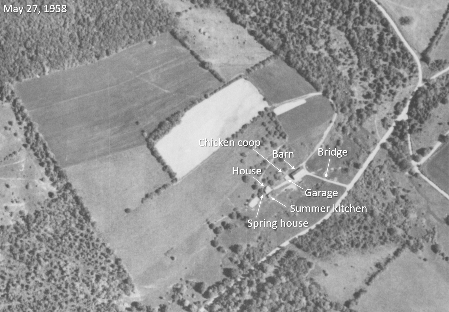 Irvin & Alma Dietle's farm.