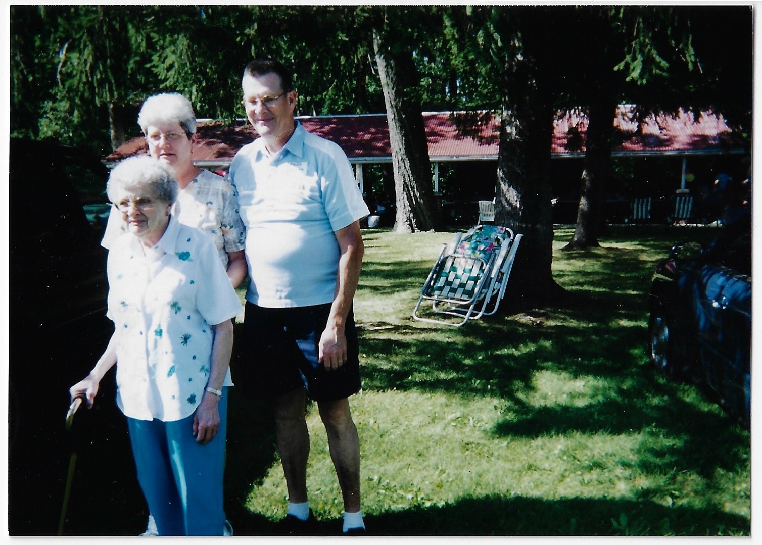Ralph, Marg, and Julia at the 50th Miller reunion.