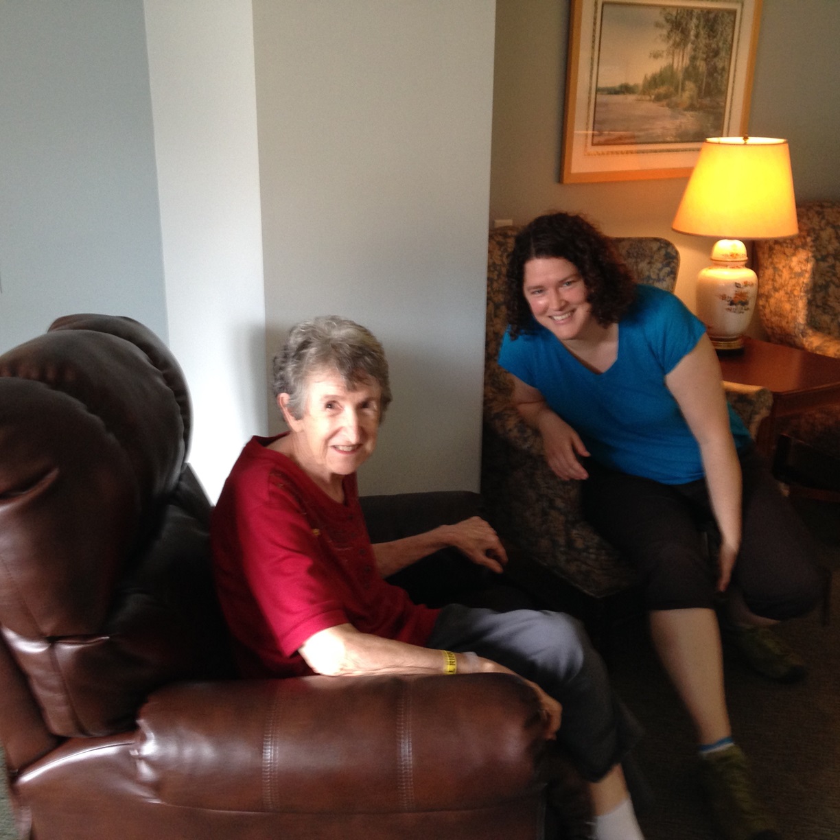 Estalene with Lisa.