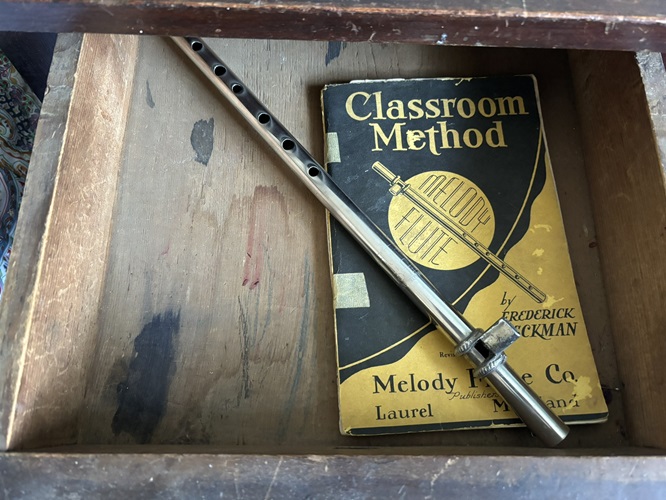 Ralph Dietle's flute