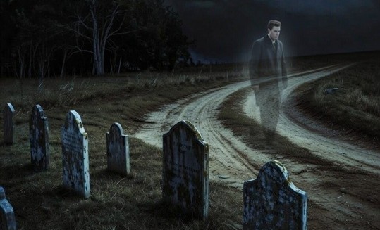 The image used on the cover artwork for the bluegrass song 'Don Brown is Dead.'