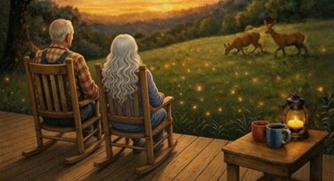 Banner for the contemporary bluegrass song 'The Back Porch'