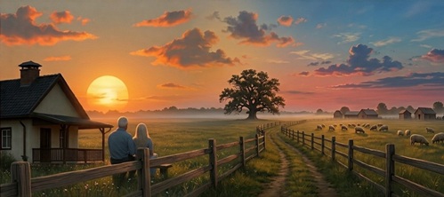Banner for the 'Almost Thirteen' bluegrass song banner image.