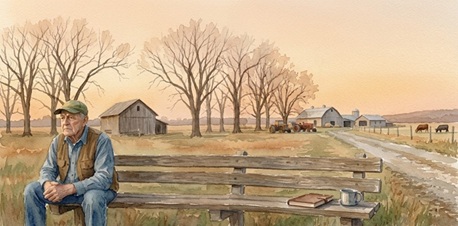 Banner image for 'Quiet Heroes' veteran tribute folk song.