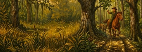 Banner for 'The Painter Cat' folk song.