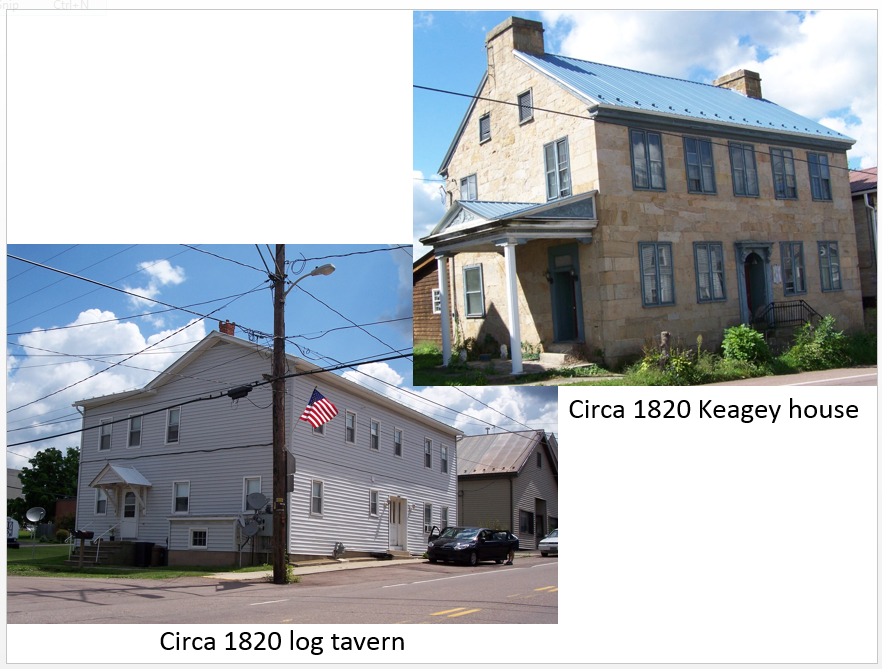 Pictures of some old houses along the Turkey Foot Road in Salisbury, Pennsylvania. 