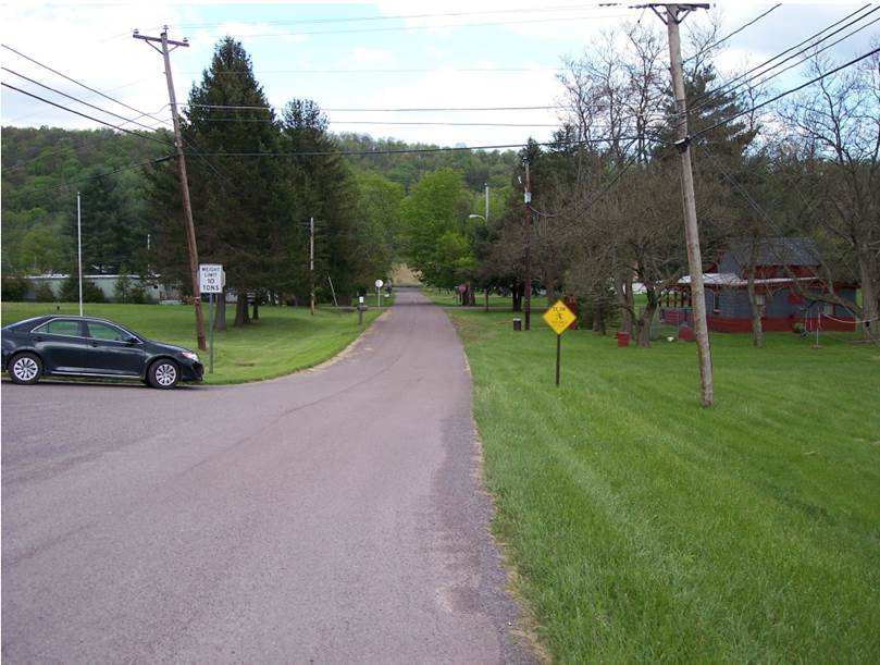 Chestnut Street is part of the modern version of the Turkey Foot Road in Ursina.