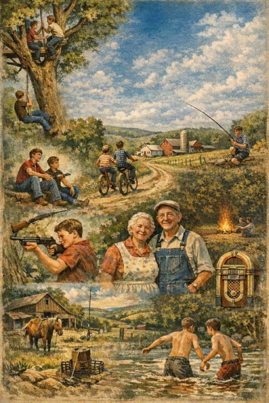 A book about growing up in rural Pennsylvania as a Baby Boomer.