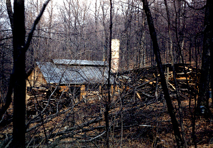 Allen Korns Sugar Camp, 1956, Southampton Township, Somerset County, PA.
