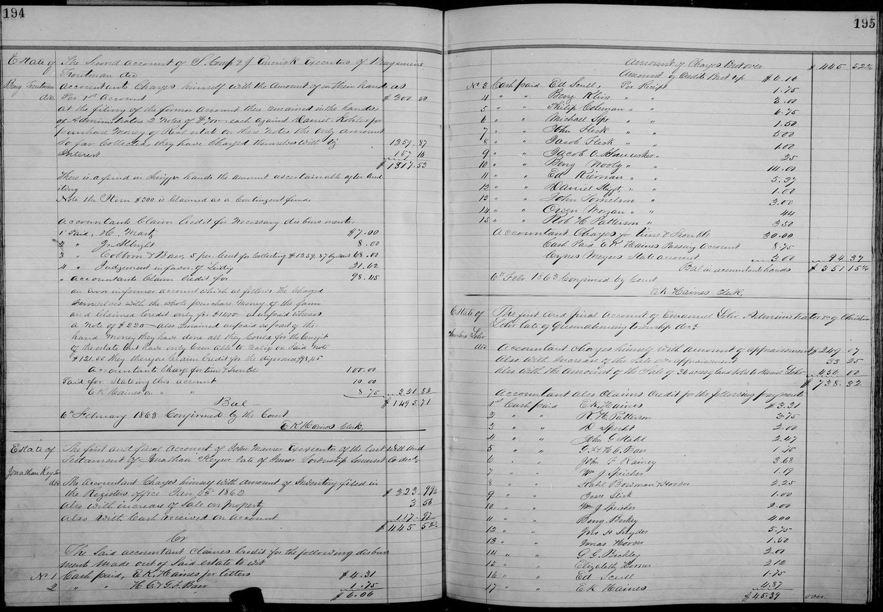 estate paperwork