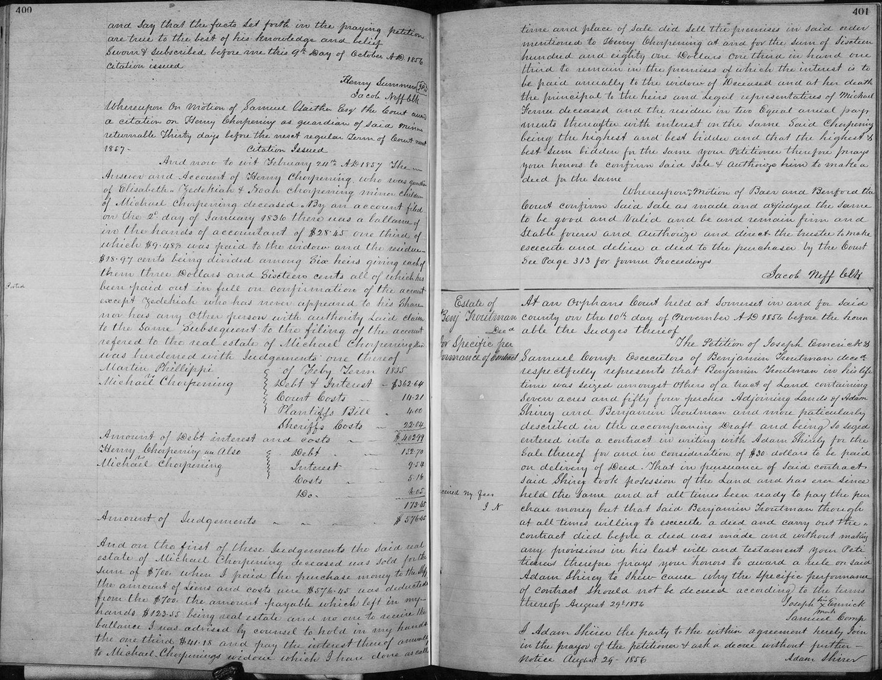 estate paperwork