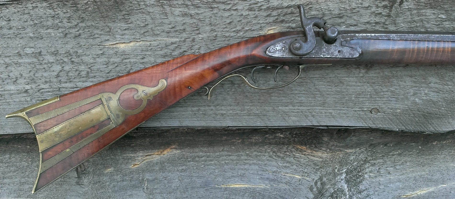 Another view of the right-hand side of this old gun.