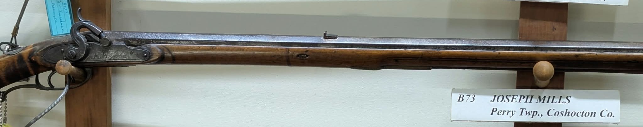 Photo 002, Joseph Mills percussion rifle