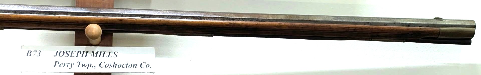 Photo 003, Joseph Mills percussion rifle