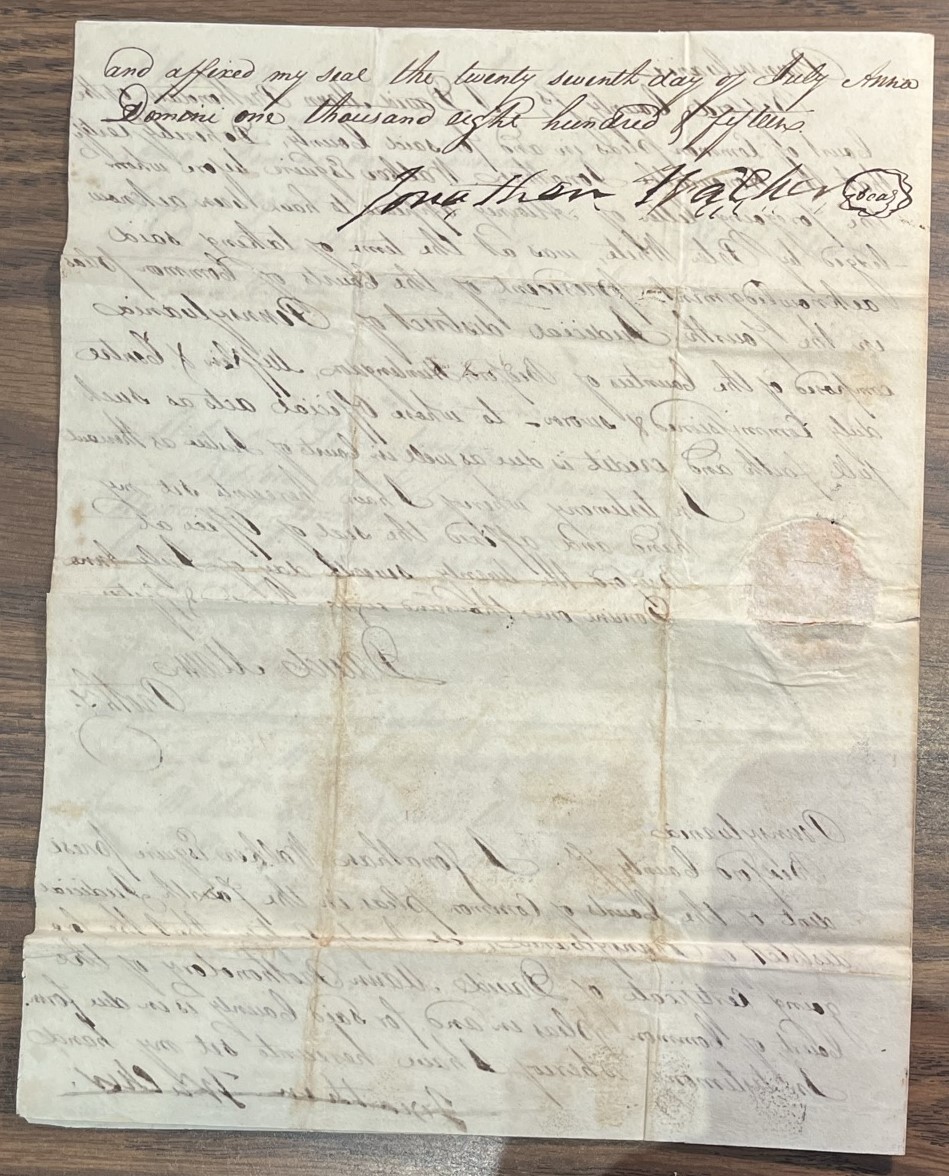 Page 4 of the power of attorney.