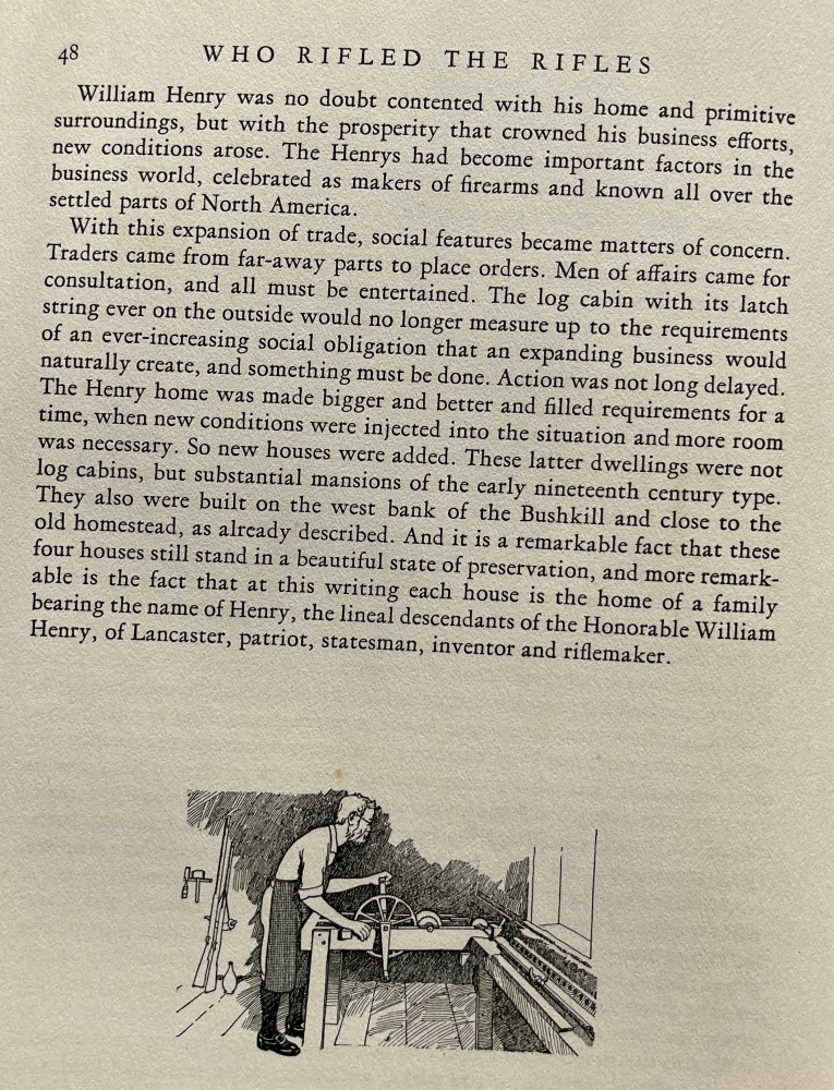 Information about the gunsmith William Henry.
