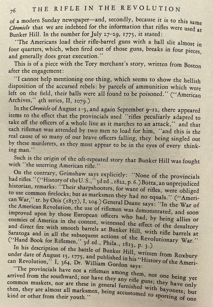 Stories about the use of rifles in the American Revolutionary War.
