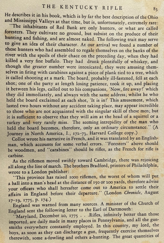 A continuation of the description of riflemen who served in the American Revolutionary War.