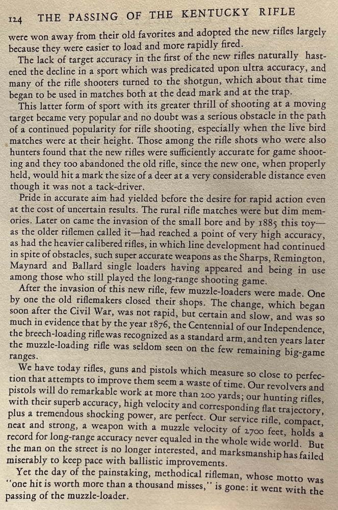 Continuation of the story of the closing of the era of the muzzle loading rifle.