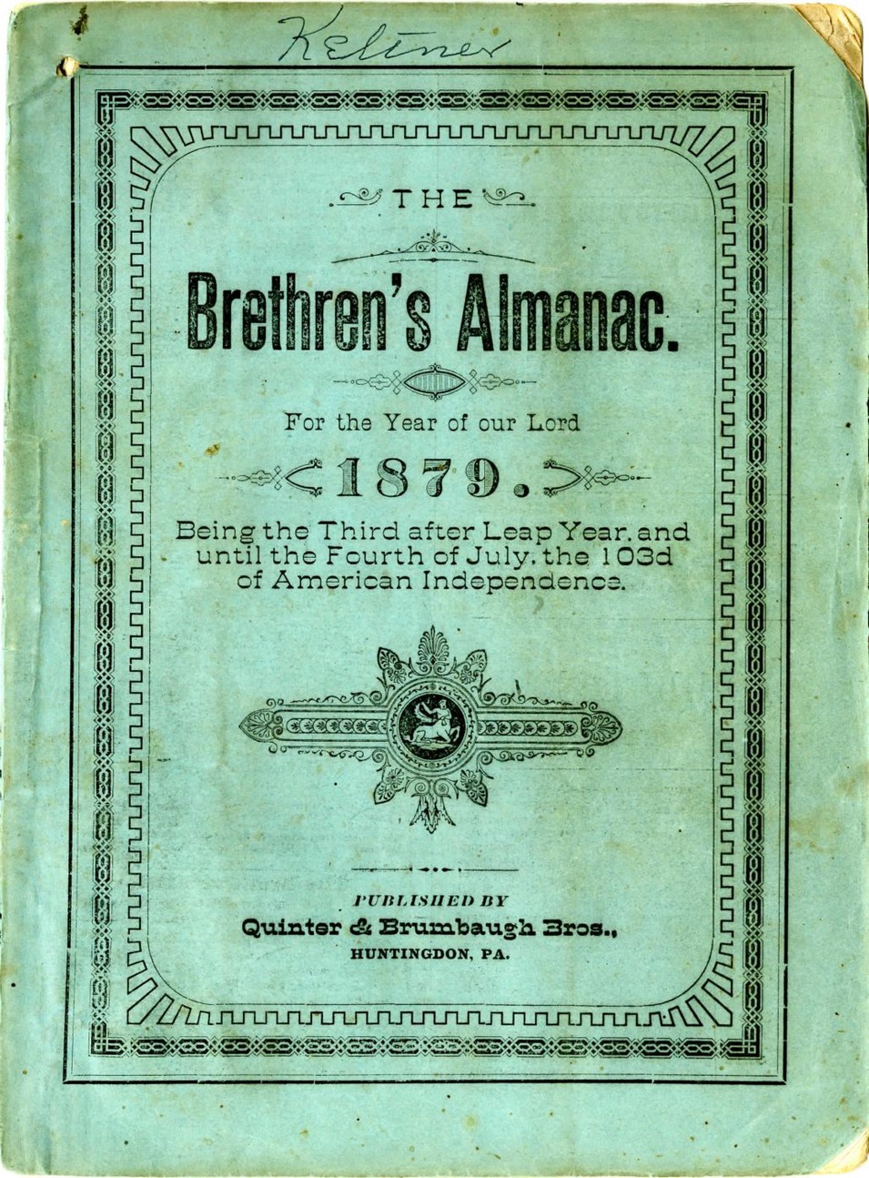 cover page