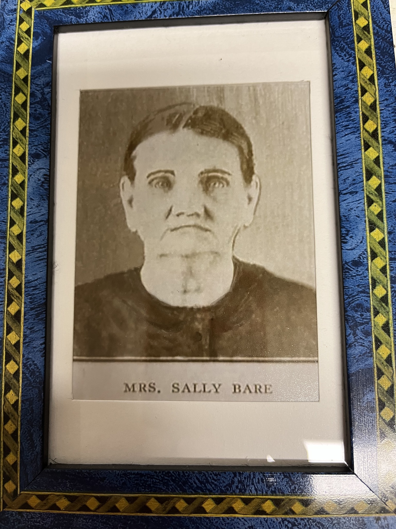 Photo of Sarah J. 'Sally' (Deal) Bare, Somerset County, Pennsylvania.