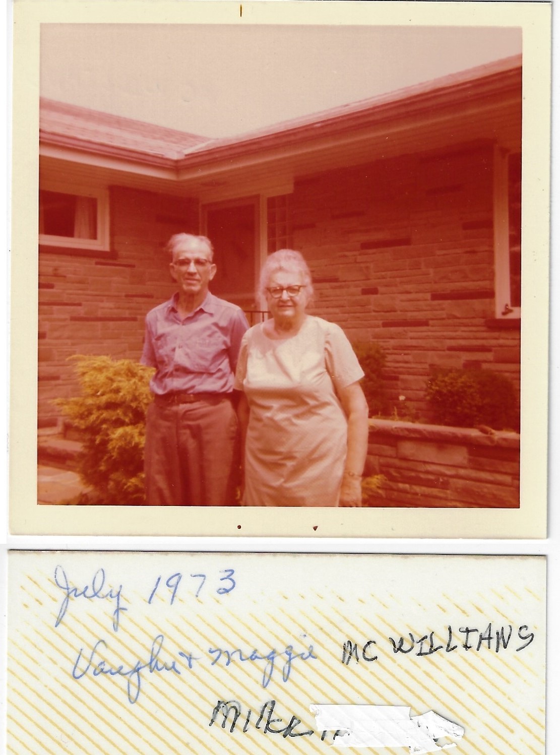 Vaughn and Maggie.