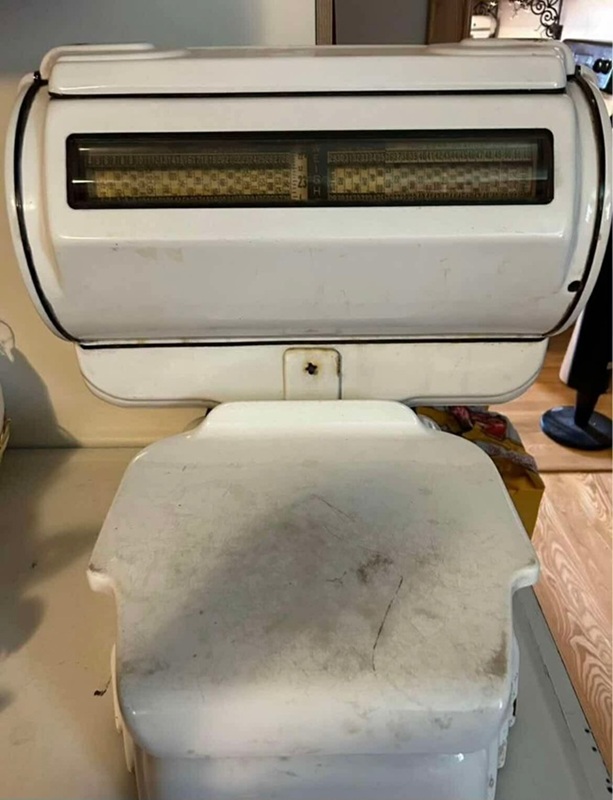 Scale from the Roxbury store