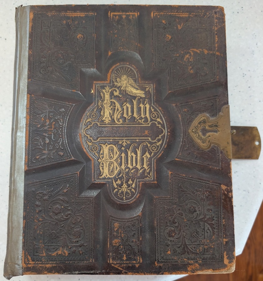 from the Bible of Ephriam & Mary (Dietle) Geiger.