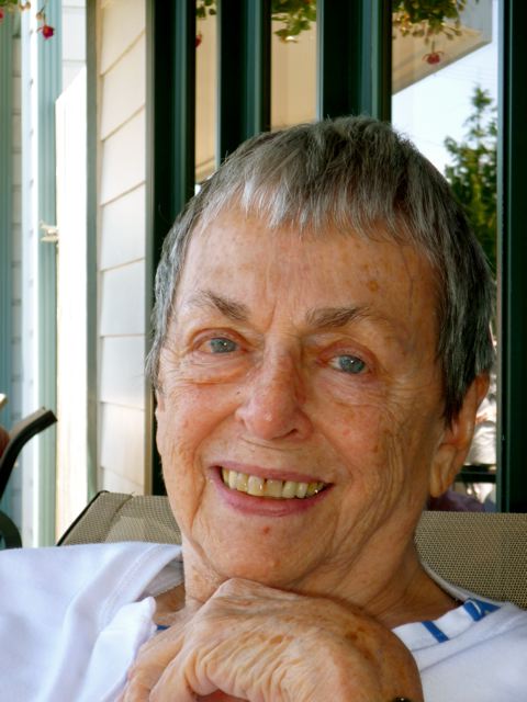  Mary (Aleda Bourquin) Korns, 2009.