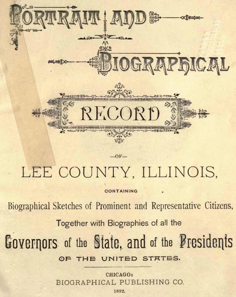 book title page