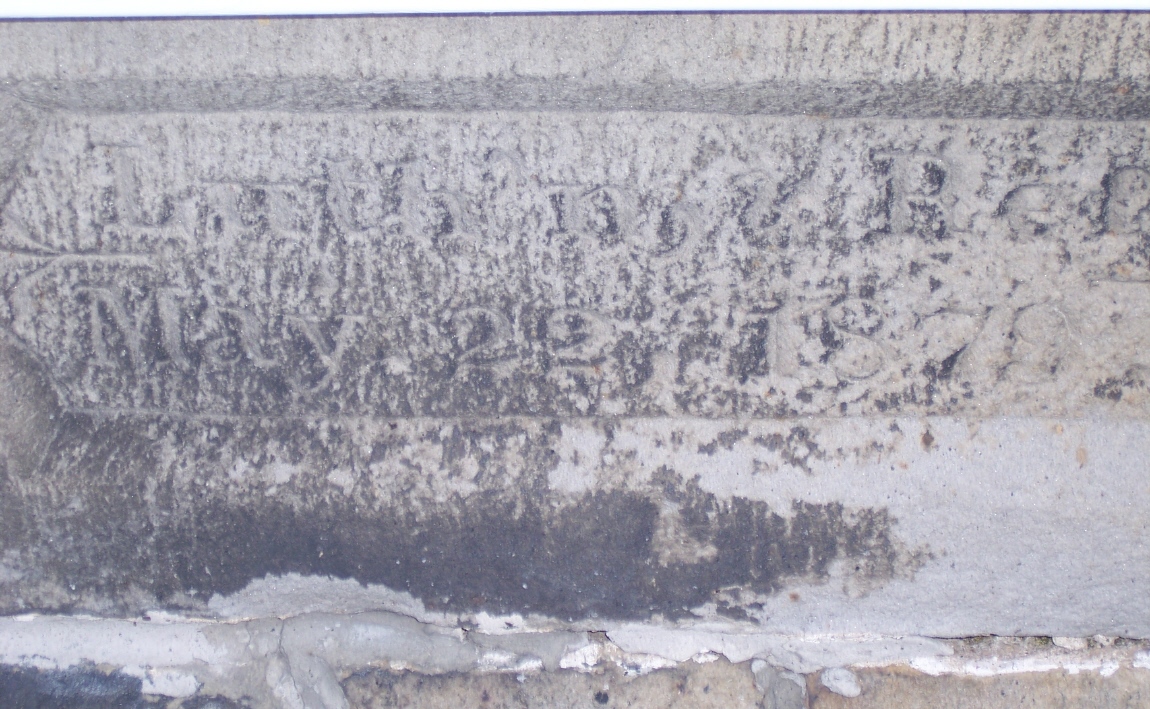 Comp's Church cornerstone, Somerset County PA