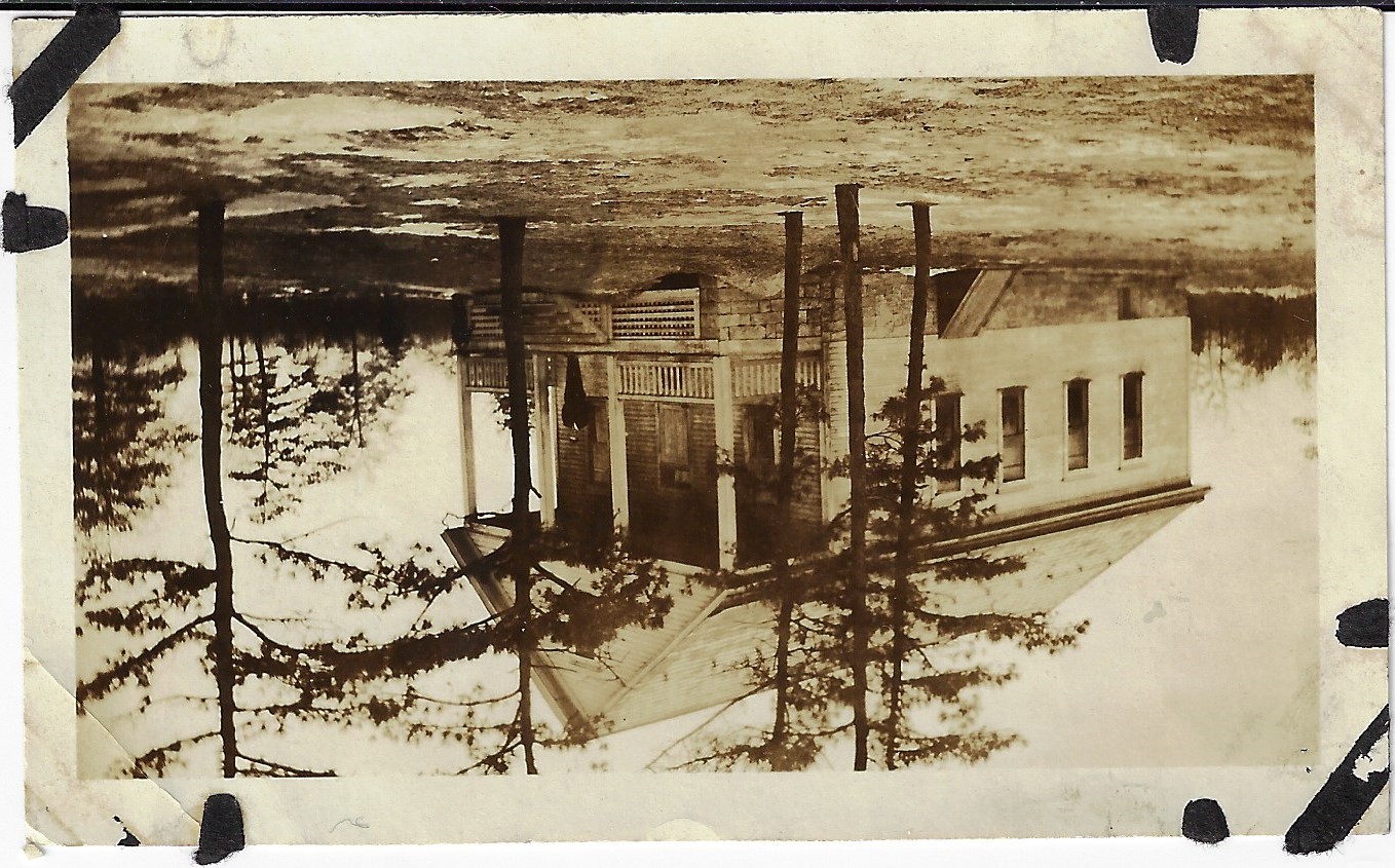 Photograph of the Plank Road School.