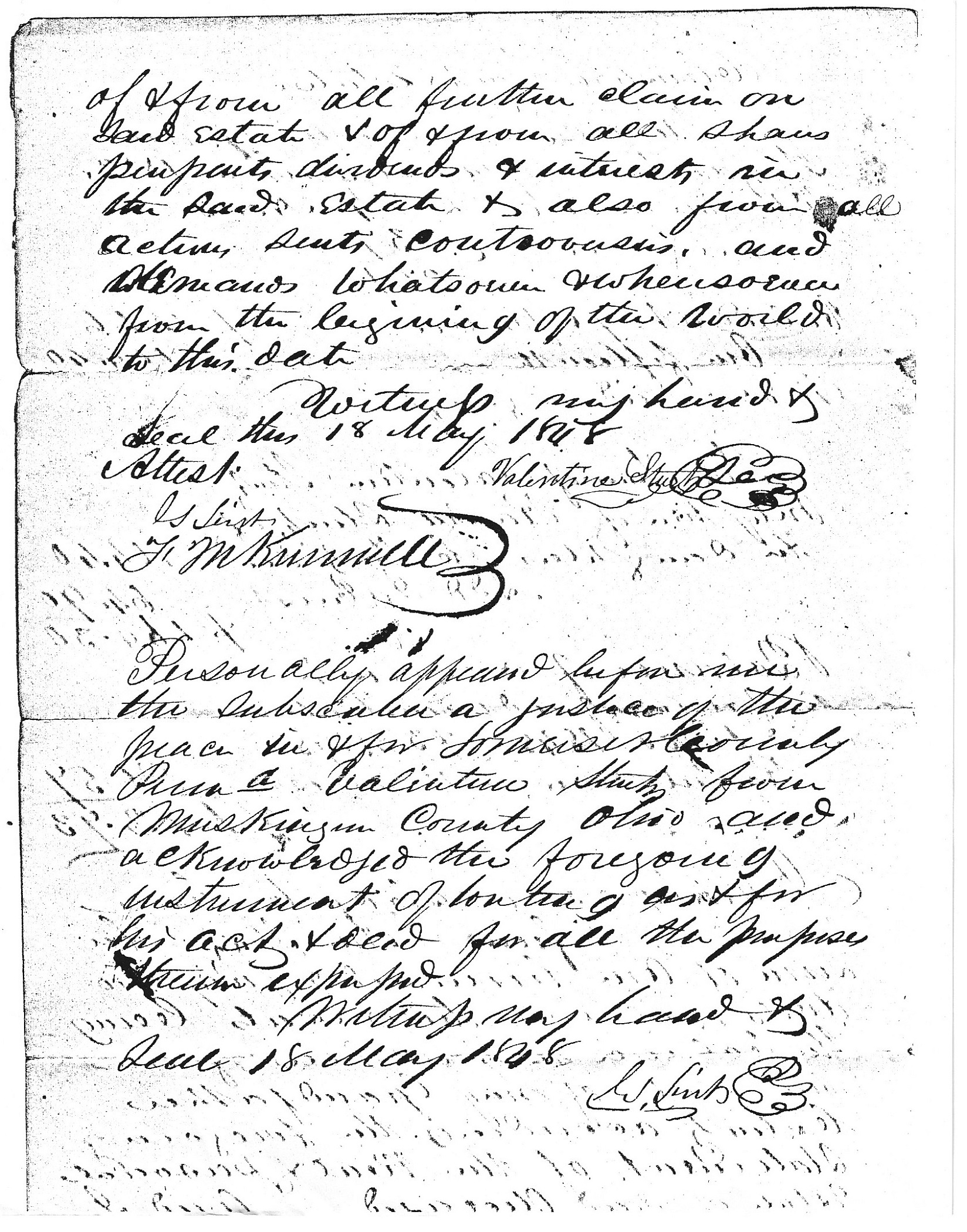 Page 2 of the doc pertaining to the estate of Christian Sturtz, Jr. of Somerset County, Pennsylvania.