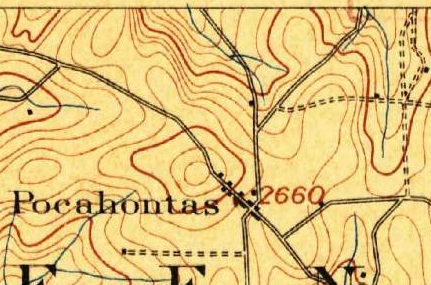 1901 map
